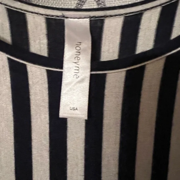 Boutique Honeyme Dress Pineapple & Stripes - Picture 3 of 4